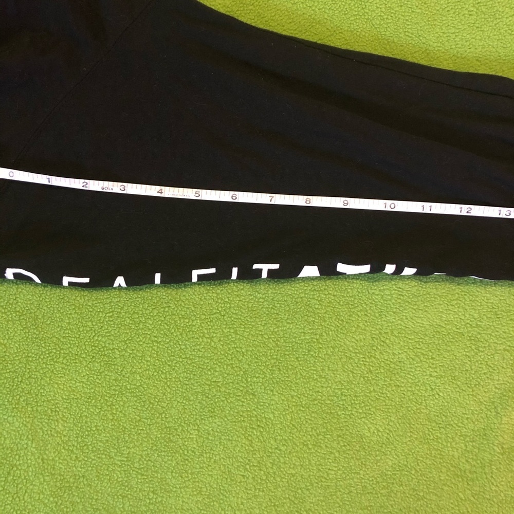 NWT Black sweatshirt with hoodie —#83 - Picture 6 of 9